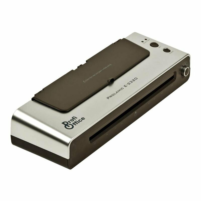 Ламинатор ProfiOffice Prolamic E2320 89016 A3 темно-серый серебристый