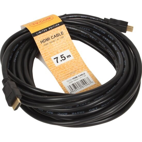 Кабель HDMI TV-COM , 7.5m CG150S-7.5M