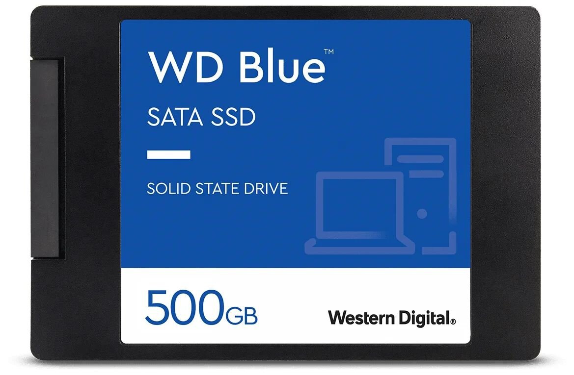   SSD 2.5" WD Blue 3D NAND 500Gb (WDS500G2B0A)