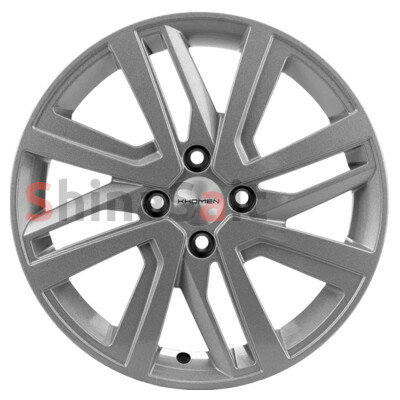 Khomen Wheels KHW1609 (Stepway) F-Silver 6x16/4x100 ET37 D60.1