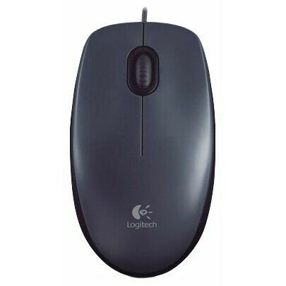  Logitech M90 Optical Mouse Dark Grey ( ) (910-001793/910-001794)