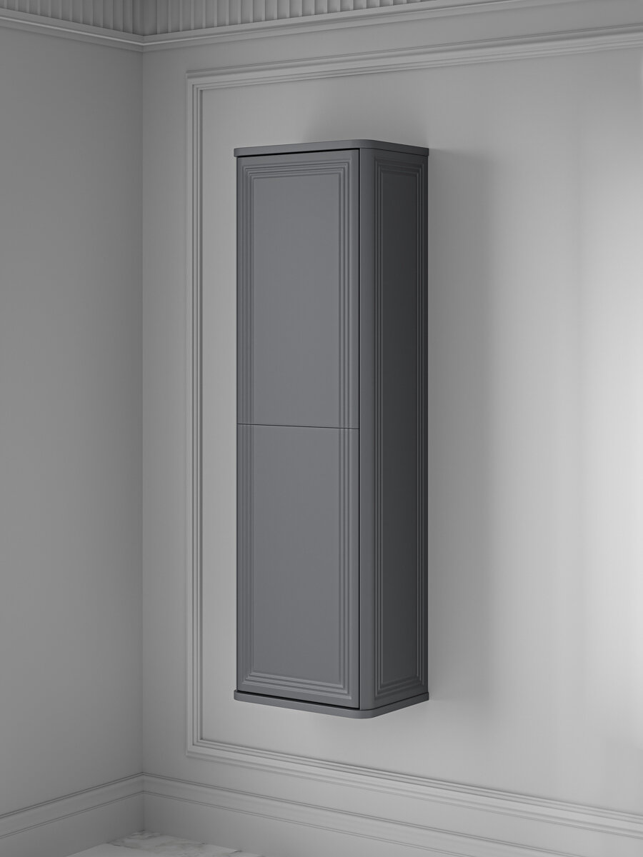 Фото товара на маркетплейсе yandex Пенал подвесной IDDIS Oxford Neo OXN40D0i97 40 см темно-серый