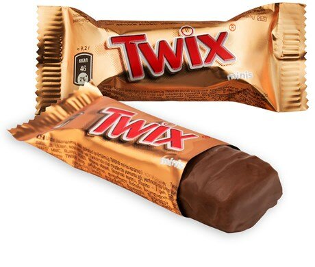 Печенье Twix minis сахарное с карамелью, 184г - фотография № 2