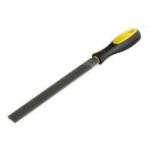 фото Напильник плоский Stayer 200 мм двухкомпонентная рукоятка