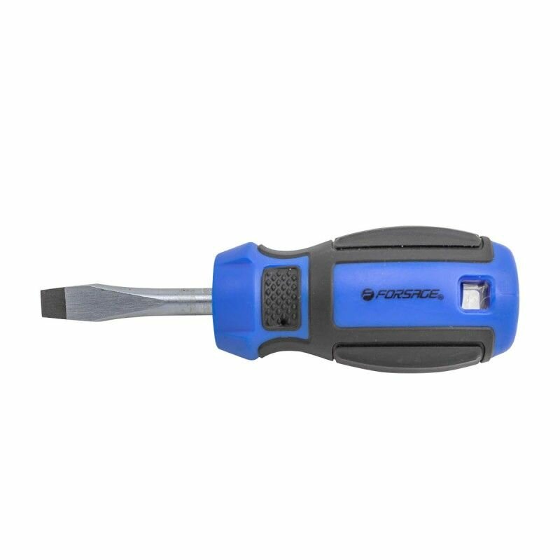 фото Отвертка шлицевая магнитная "Profi" S2 SL5.5х75мм, на пластиковом держателе