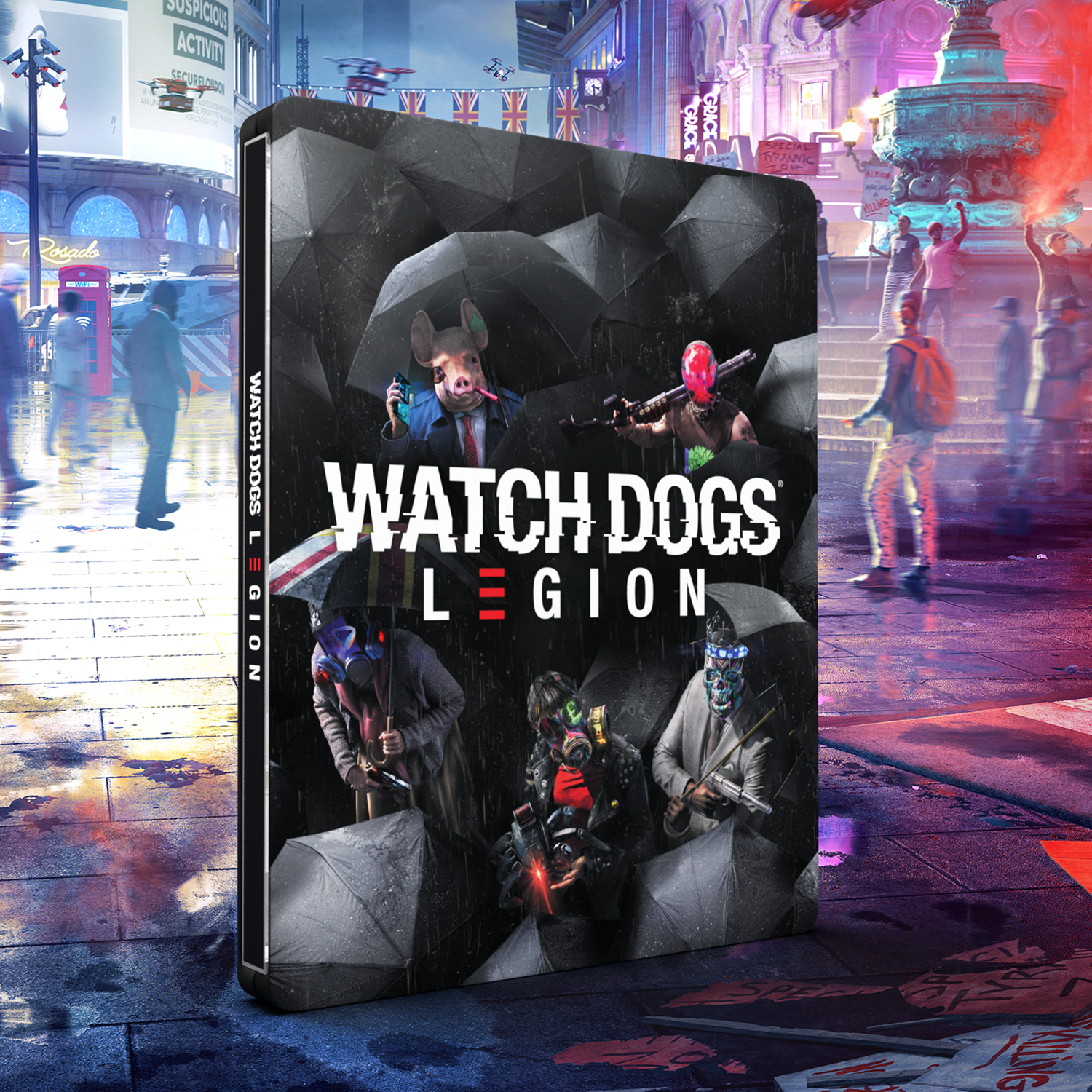 Стилбук Watch Dogs Legion (без игры)