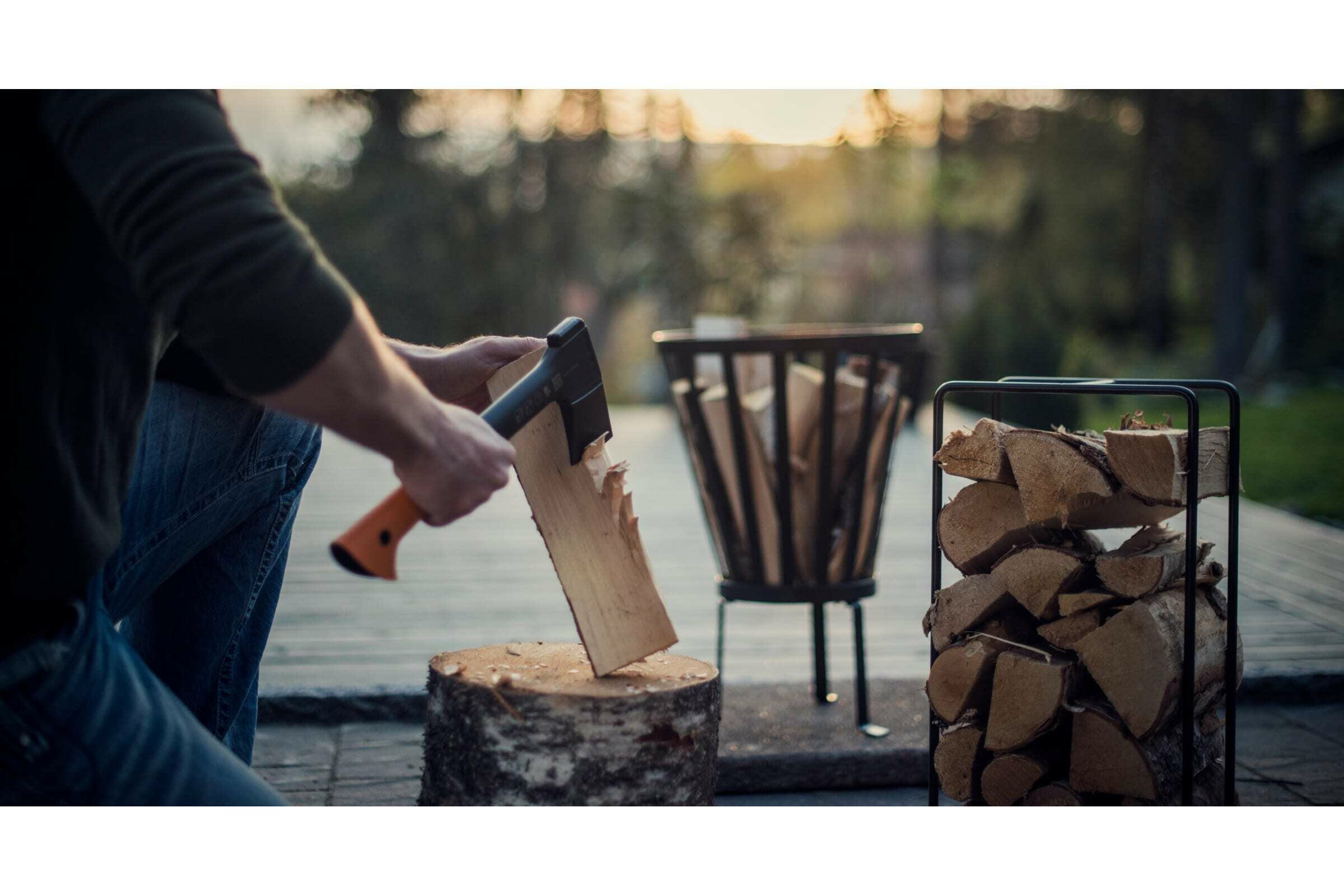 Топор универсальный FISKARS Х10 121443 (1015619) - фотография № 6