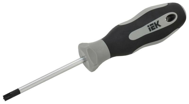 фото Отвертка PZ/SL1х75 Т2 ARMA2L 5 IEK A2L5-SC10-T2-ZS-10-075