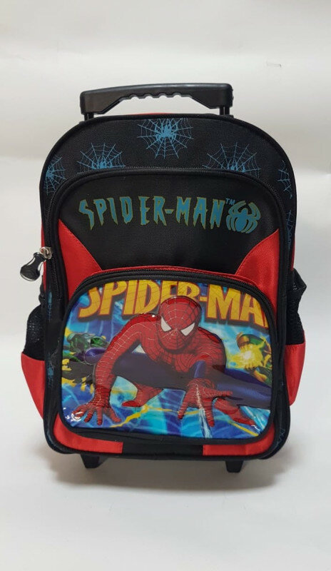 фото Сумка рюкзак для мальчика на колесах