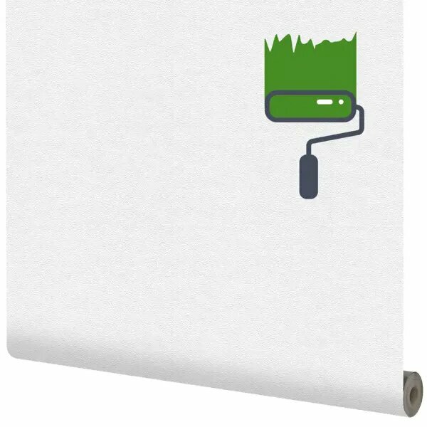 фото Обои под покраску флизелиновые Inspire Краска белые 1.06x10 м