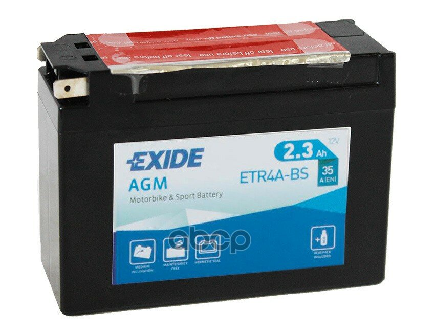 Аккумуляторная Батарея EXIDE арт. ETR4A-BS