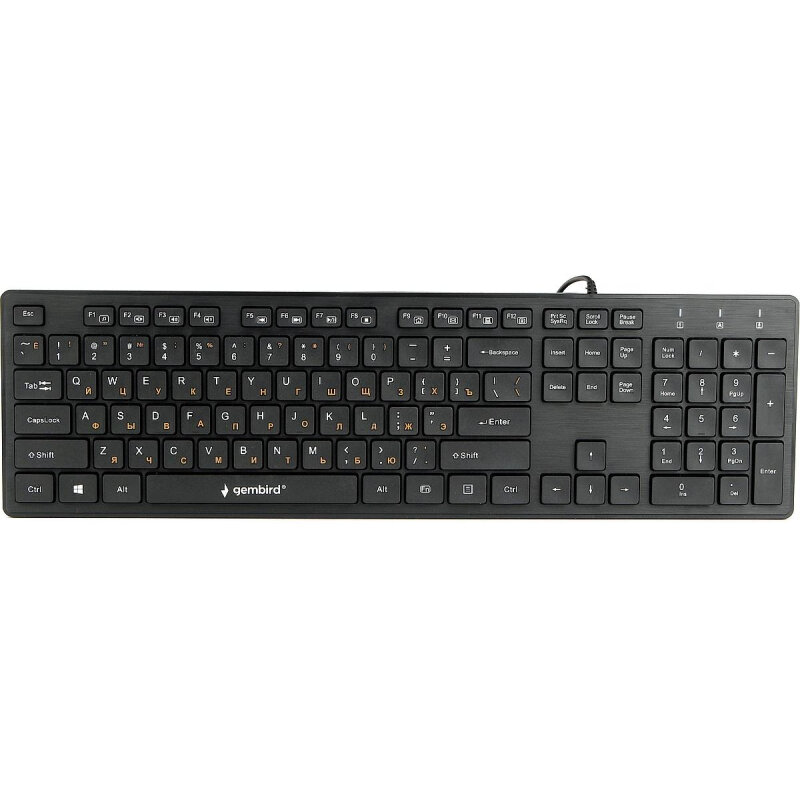 Клавиатура Gembird KB-8360U 104 кл. USB 1814716