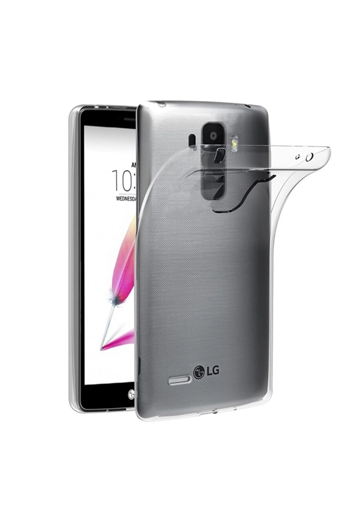 Силиконовый чехол LG G4 прозрачный
