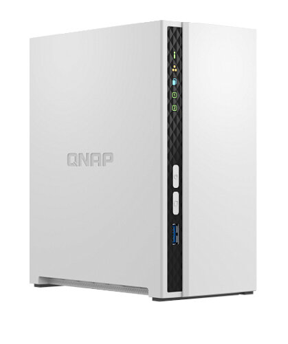 Сетевое хранилище NAS Qnap TS-233 белый