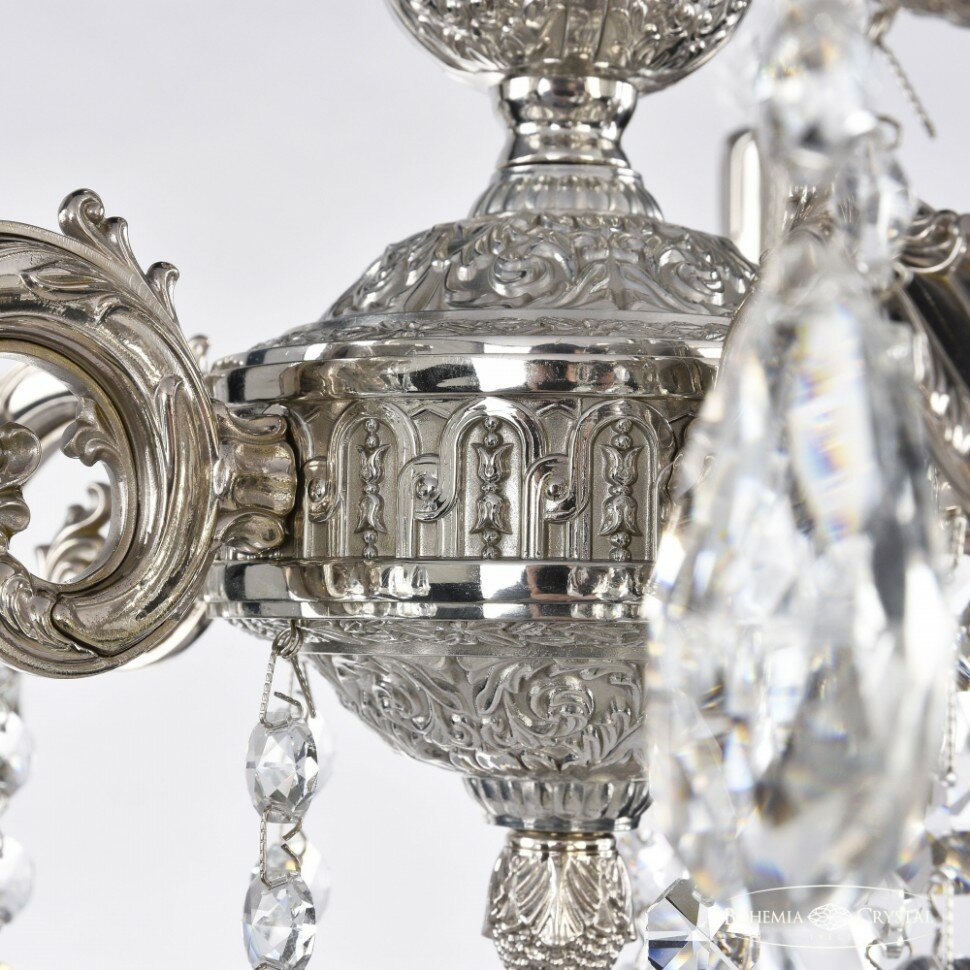 Подвесной светильник Bohemia Ivele Crystal Florence 71102/5/125 B Ni - фото №2