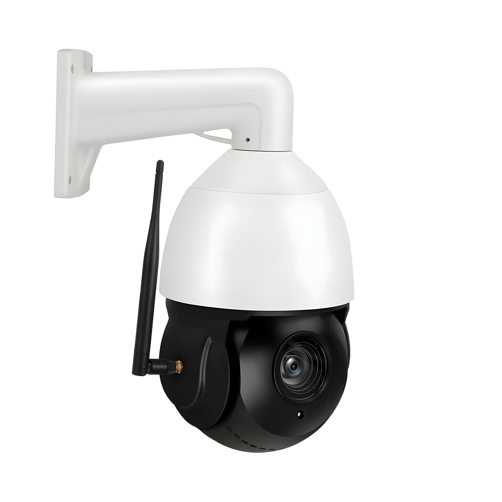 Беспроводная уличная охранная 4G-sim купольная 4MP IP-камера наблюдения HDcom K630-30X-4MP-4G (4MP) (W5090RU) с 30Х ZOOM, записью на SD карту по датч