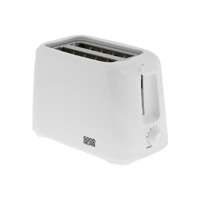 фото Тостер GOODHELPER ET-103, 750 Вт, 6 режимов, 2 тоста, белый