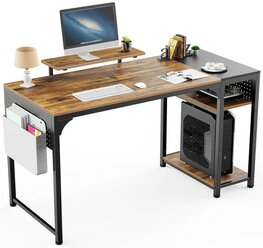 Стол письменный (для компьютера) EUREKA ZX-SS140B-RWB с шириной 140 см, Reclaimed Wood