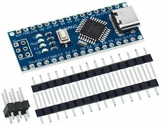 Контроллер Arduino NANO V3.0 (совместимый) Atmega328P CH340G не распаянная (Type-C)