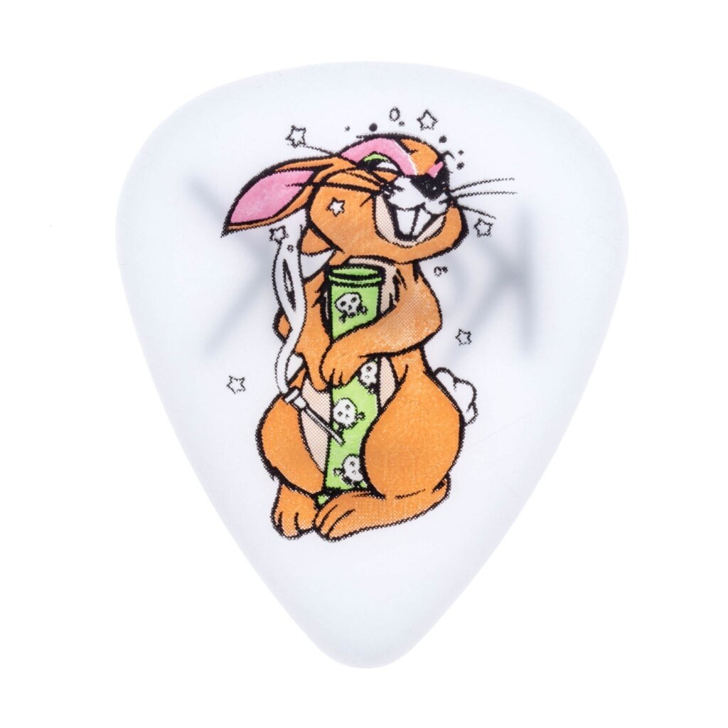 Медиатор BL25R100 Frank Kozik Bong Buddy, толщина 1.00мм, Dunlop, 1 шт.