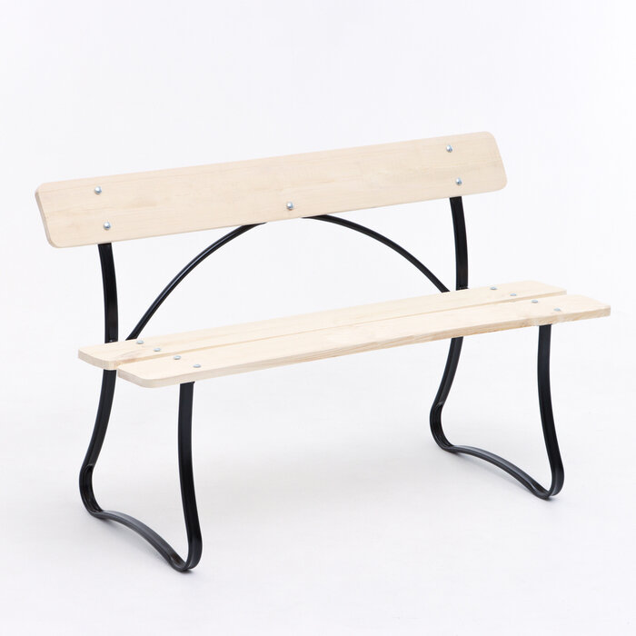 фото Скамья "Для двоих" 80 х 120 х 50 см