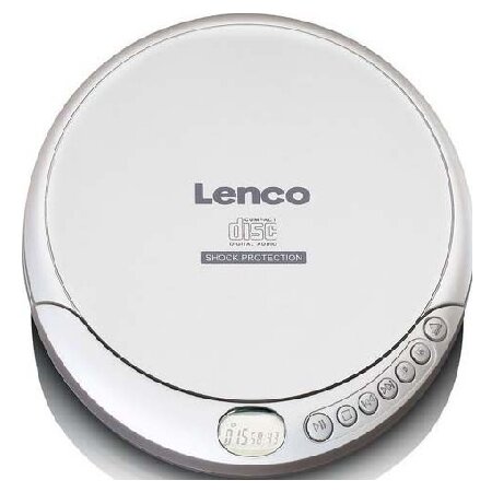 Портативный CD-плеер с поддержкой MP3 CD-201SI – Lenco – 8711902041429