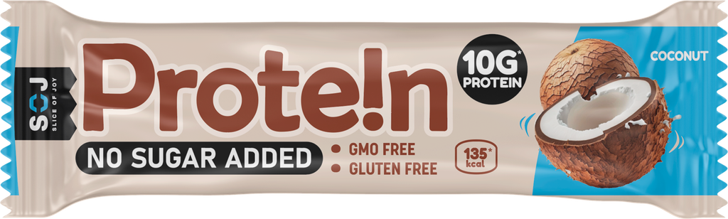 Батончик протеиновый SOJ Protein bar с кокосом, 40г