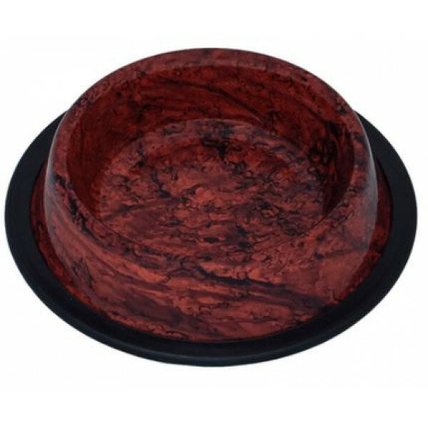 фото TAPPI Миска с нескользящим покрытием "Катора", красный гранит, 235мл