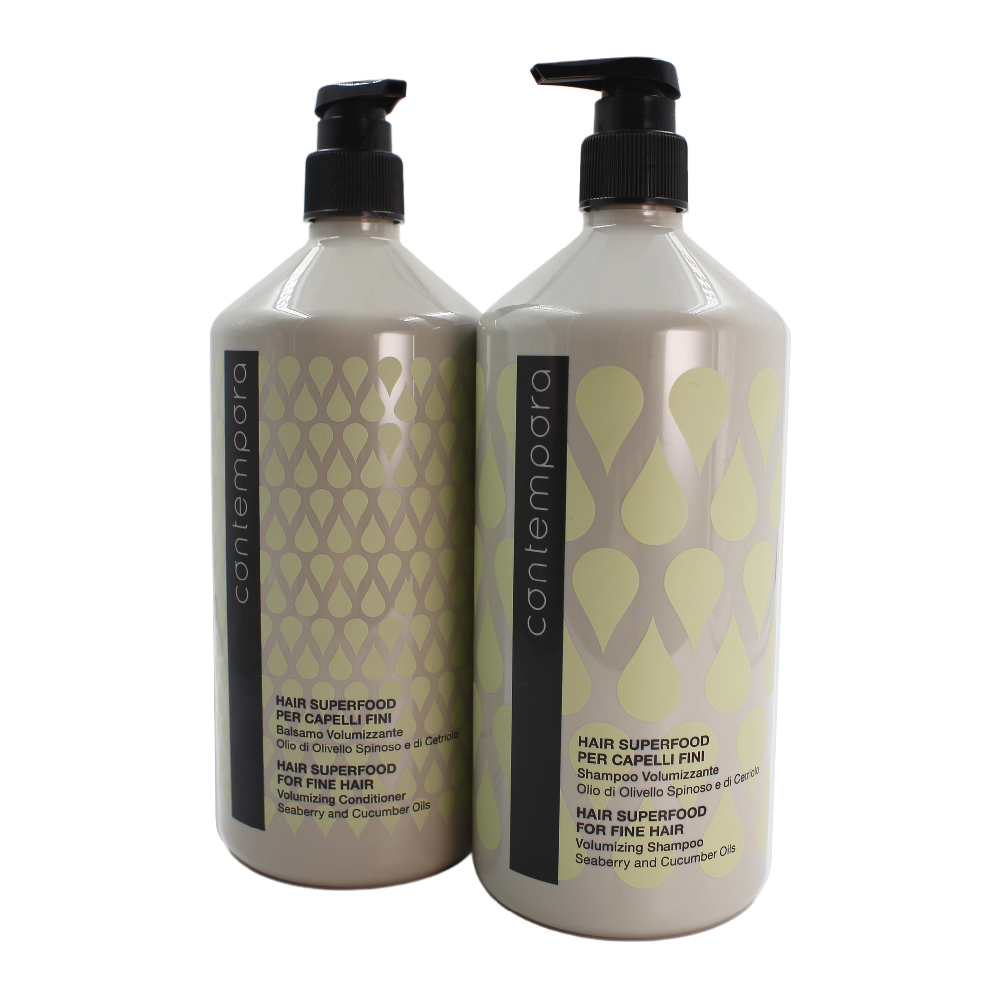 фото Набор для придания объема волосам Contempora Barex (шампунь 1000 мл + кондиционер 1000 мл)