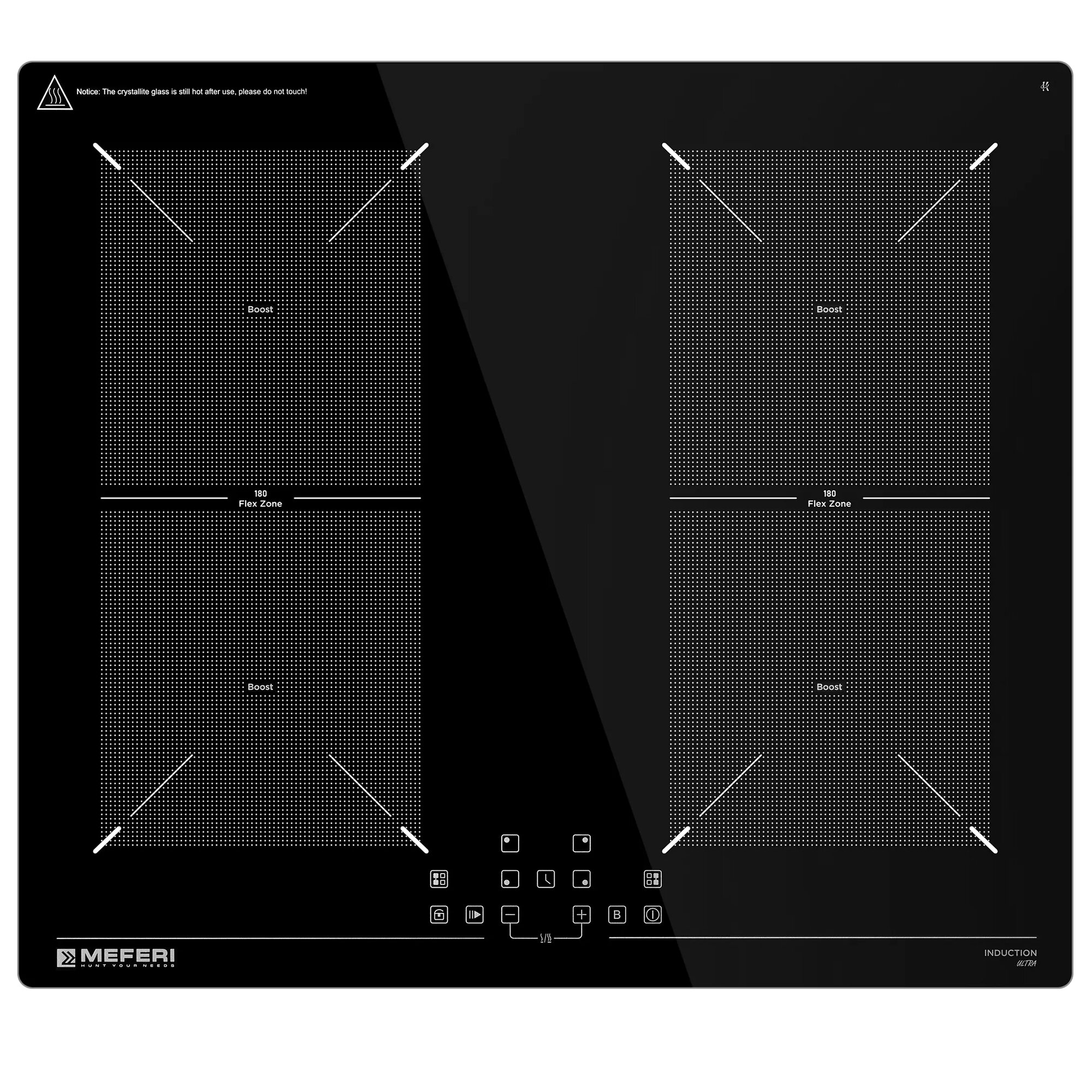 фото Индукционная варочная панель Meferi MIH604BK ULTRA