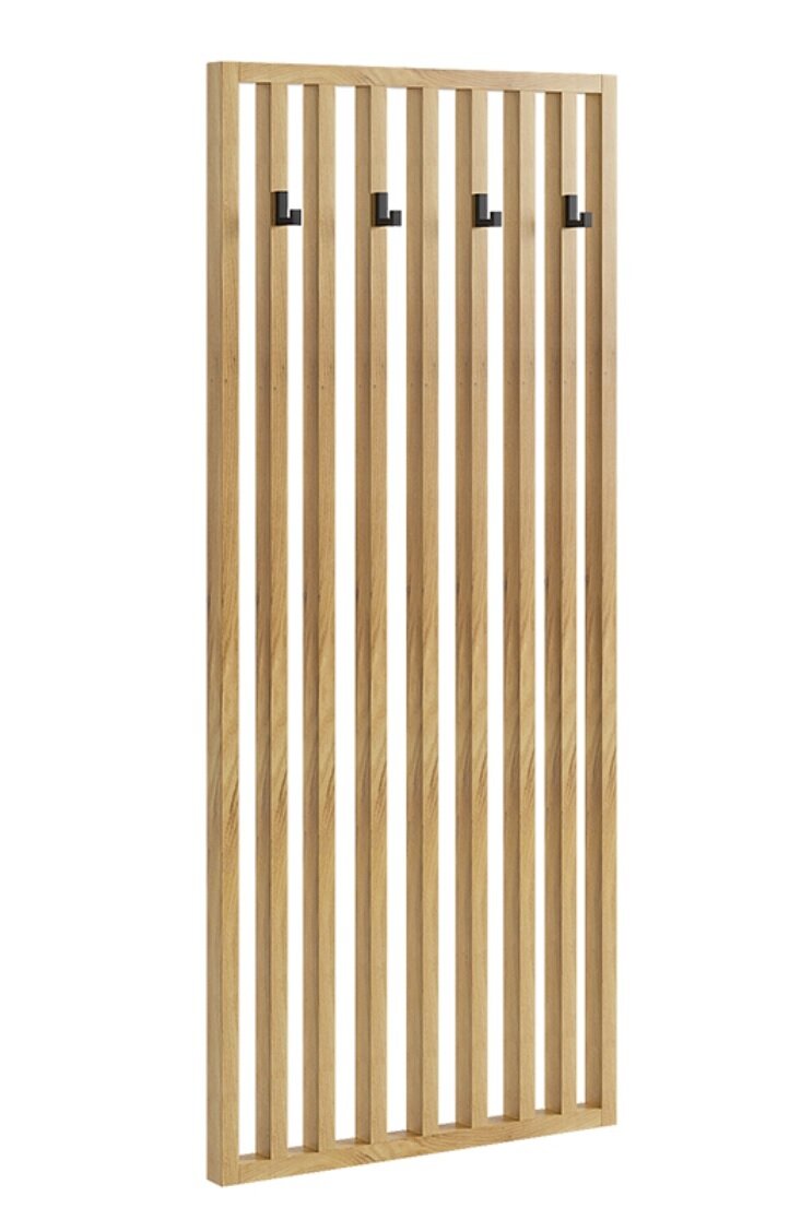 фото Вешалка Бери Мебельсон дуб крафт золотой