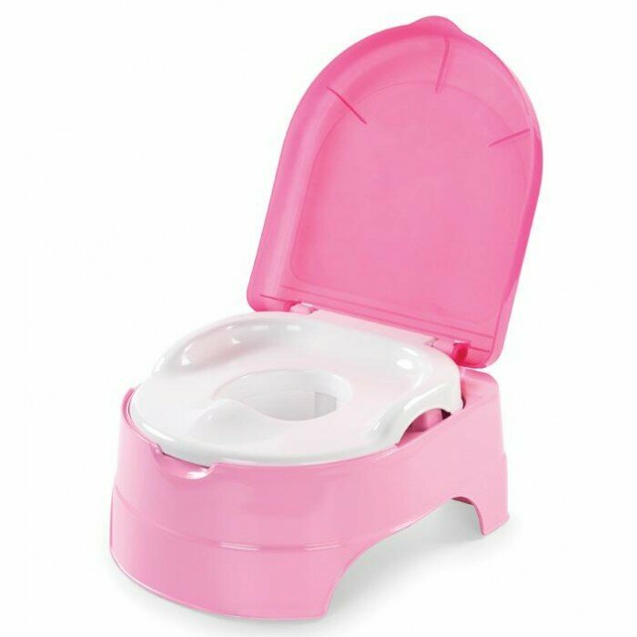 подножка 2 в 1 My Fun Potty Розовый