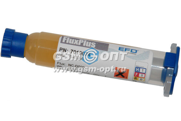 Флюс-гель безотмывочный FluxPlus 6-412-A EFD 10г дата производства: 26.01.24