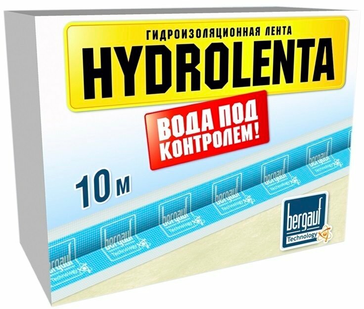 Лента гидроизоляционная Bergauf Hydrolenta 10м