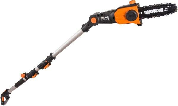 Цепная пила Аккумуляторная телескопическая WORX WG349E.9 20В 20 см без АКБ и ЗУ