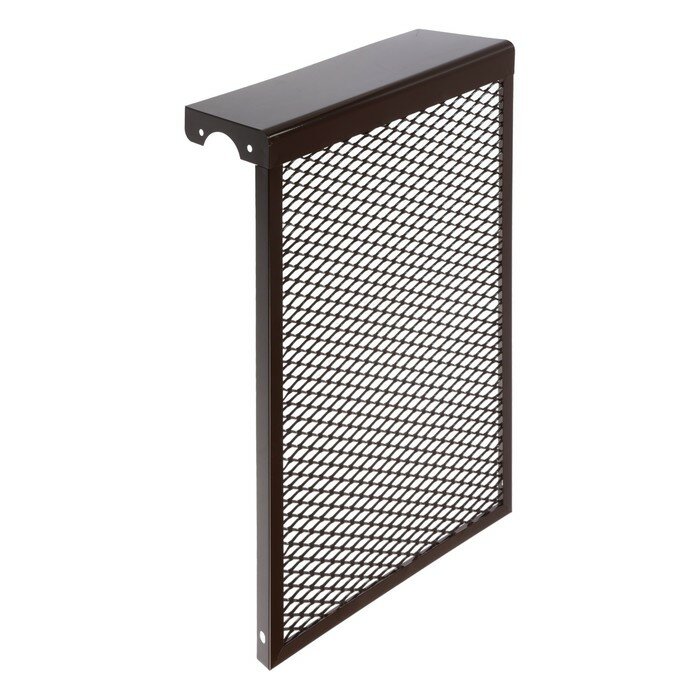 фото Экран на чугунный радиатор "виенто" 4МЭР, 390х610х142 мм, 4 секции, металл, коричневый