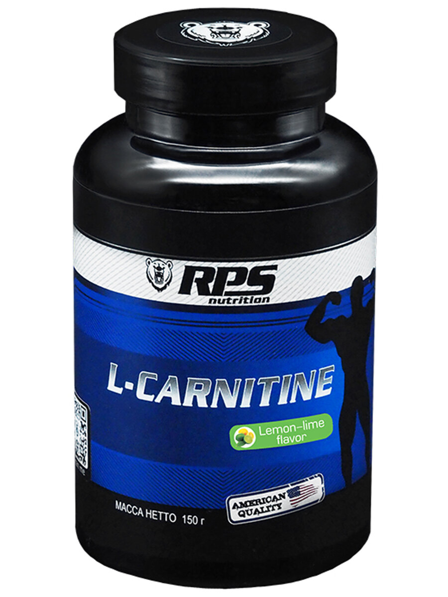 Л-Карнитин RPS Nutrition L-Carnitine - 150 грамм, лимон-лайм