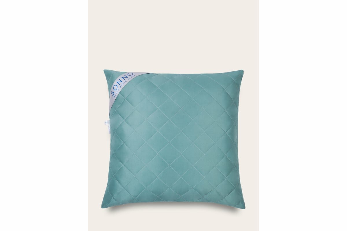 фото SONNO Подушка AURA 70x70, Amicor TM Цвет Бельгийский зеленый 4660147761347