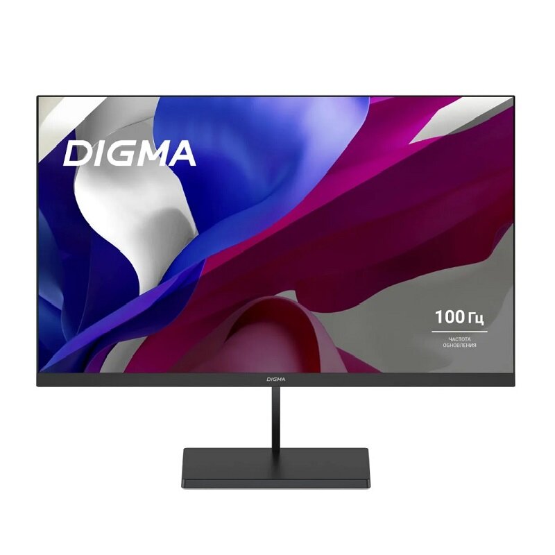 Монитор Digma 23.8" Progress 24P402F черный IPS LED 5ms 16:9 HDMI M/M матовая 250cd 178гр/178гр 1920x1080 100Hz G-Sync DP FHD 3.0кг