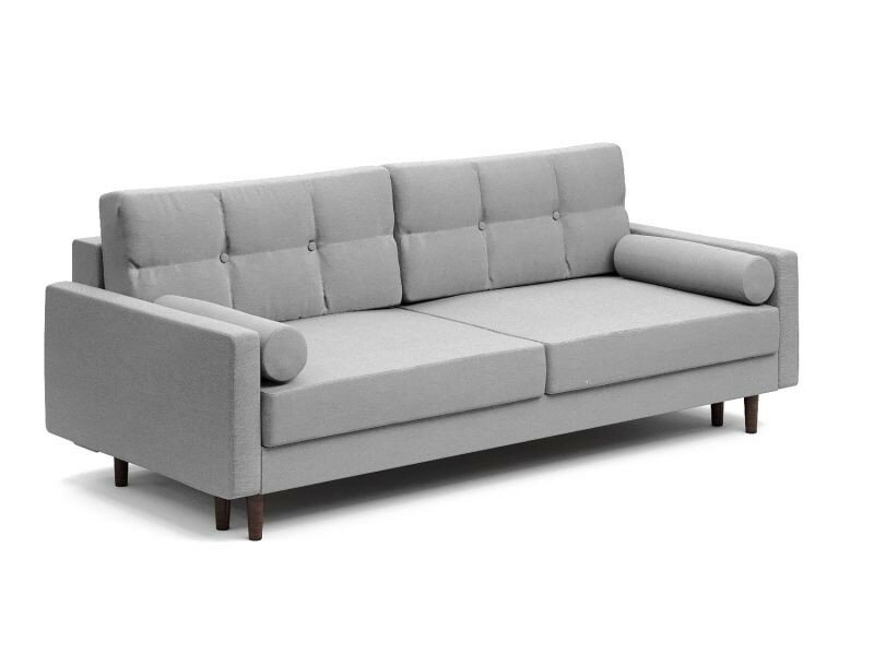 фото Карлос диван еврокнижка пантограф белый велюр