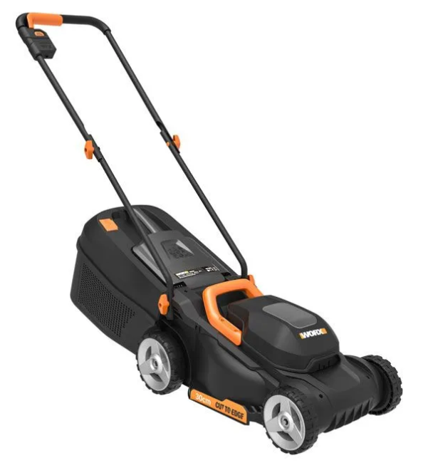 Газонокосилка WORX WG730E (4Ач х 1 ЗУ 2А коробка)