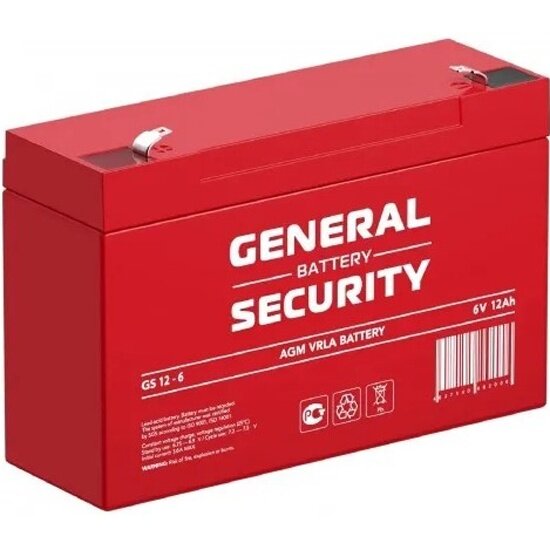 Аккумулятор General Security GS12-6