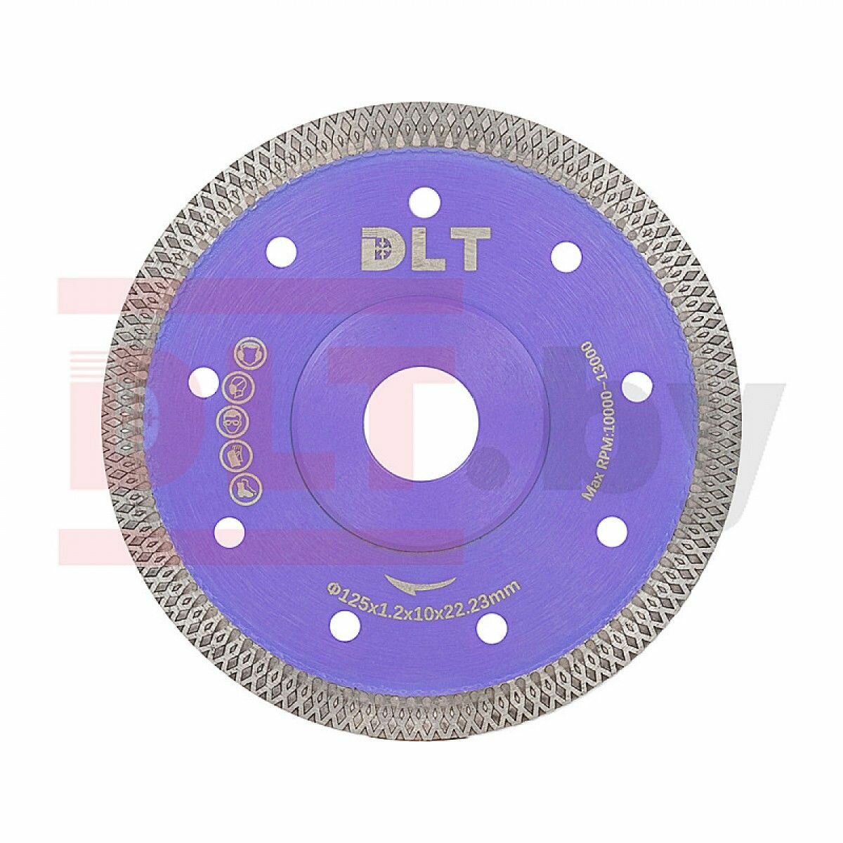 Диск алмазный DLT №13 (Turbo-X ) 125 мм 1409