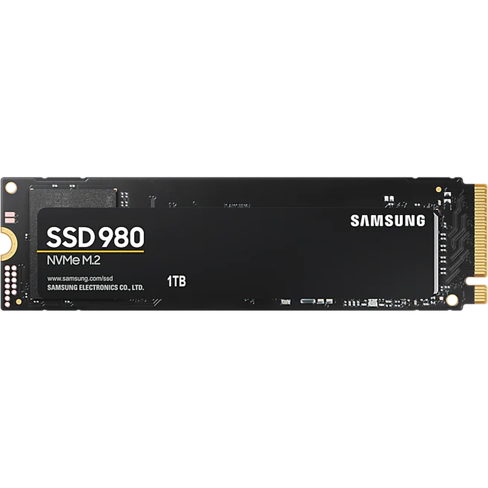 Накопитель SSD M.2 2280 PCI-E 3.0 x4 1000Гб Samsung 980 ( MZ-V8V1T0BW )