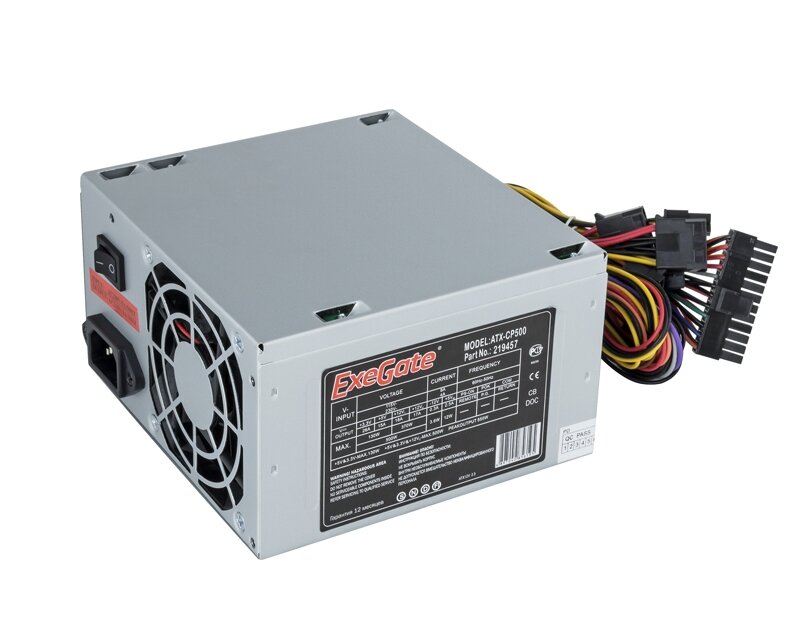 Блок питания Exegate 500W ATX EX219457RUS