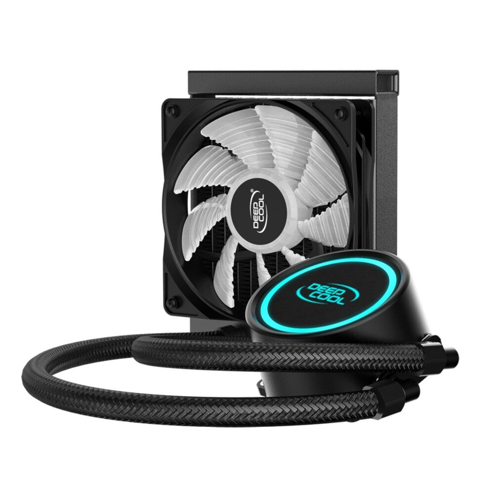 Система жидкостного охлаждения CPU DEEPCOOL GAMMAXX L120 RGB V2 (TDP 150W, 1x120mm, PWM, RGB)