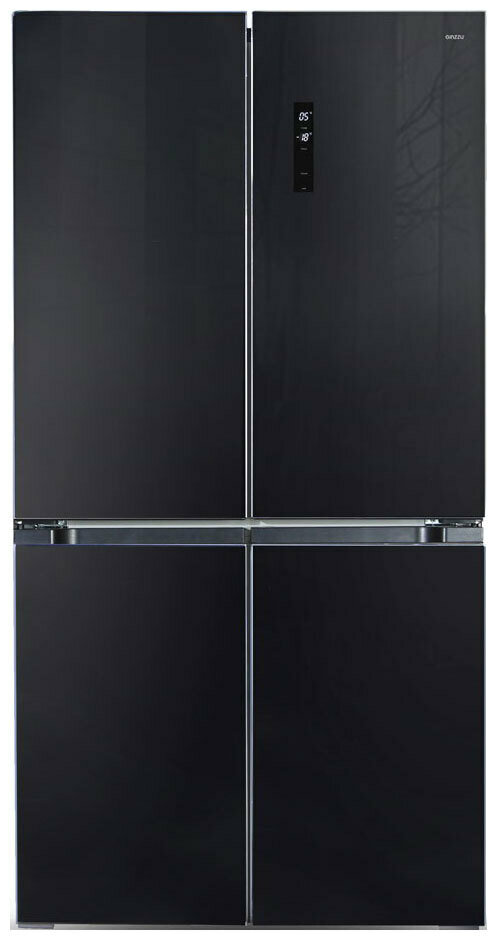 Многокамерный холодильник Ginzzu NFK-575 черный