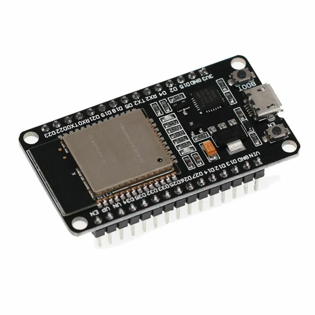 ESP32 Devkit V1 с спаянными разъемами