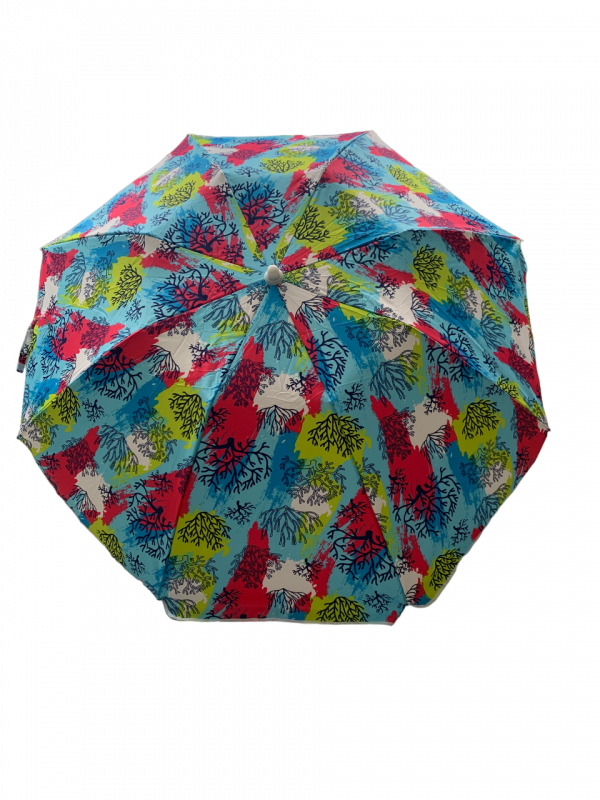 Зонт пляжный Actiwell UMB03 Тропики усиленный регулируемый 180 см
