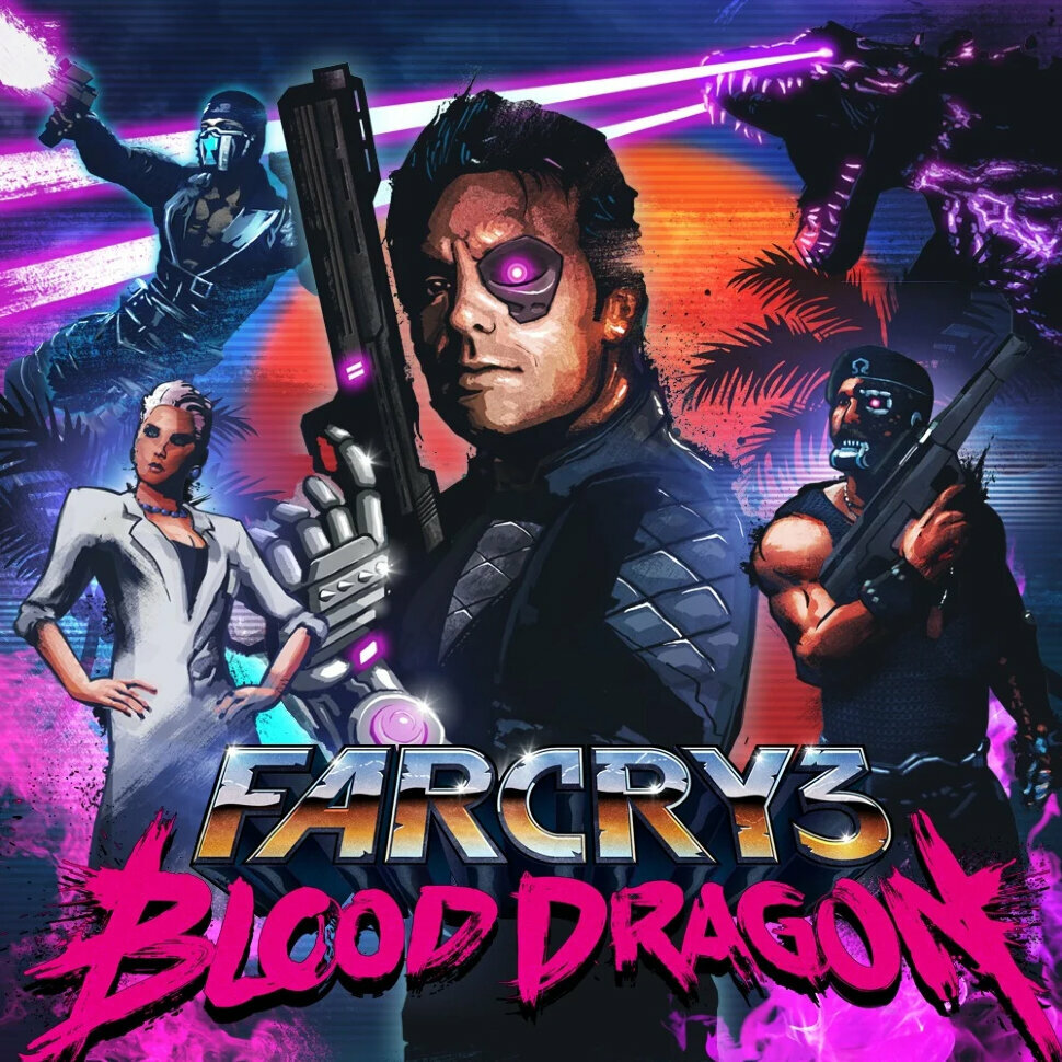 Игра Far Cry 3 Blood Dragon Classic Edition Xbox One Xbox Series S Xbox Series X цифровой ключ